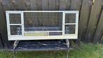 Te koop: Metalen voorfront voor kooi – 1,47 m x 60 cm, Dieren en Toebehoren, Kooi, Ophalen of Verzenden, Konijn, 90 cm of meer