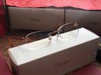 Cartier c decor bril goud met kristal blanco glazen, Ophalen, Nieuw, Bril