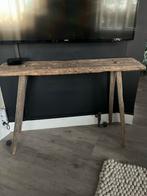 Oude Houten Bok - Brocante, Huis en Inrichting, Tafels | Sidetables, Ophalen, Gebruikt, 50 tot 100 cm, Brocante landelijk