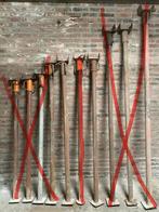 2 Bouwstempels stutten schroefstempels bouwstutten stempels, Doe-het-zelf en Verbouw, Ophalen, Gebruikt