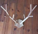 HK living groot houten herten gewei decoratie kapstok KERST, Wandkapstok, Gebruikt, Ophalen of Verzenden, Minder dan 100 cm