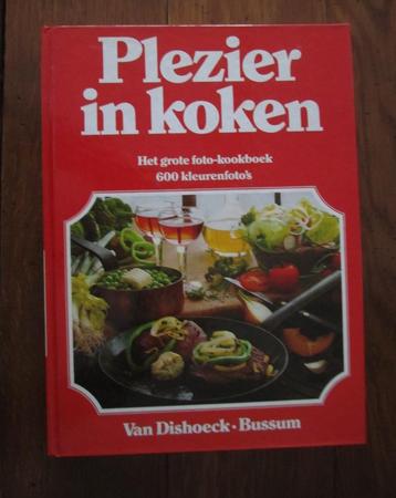 Plezier in koken , Van Dishoeck , Het grote foto-kook beschikbaar voor biedingen