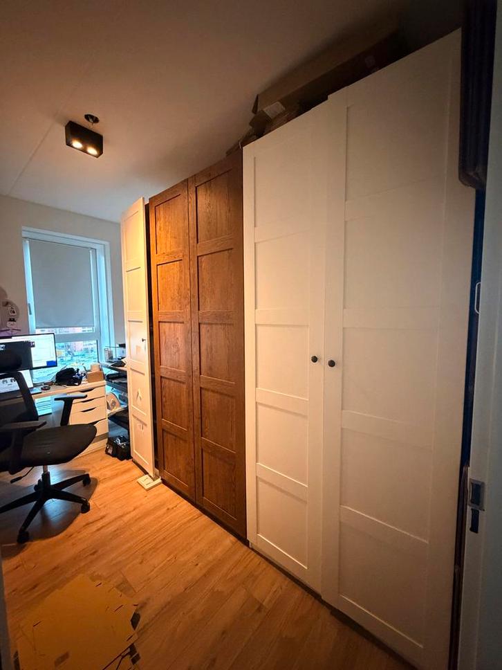 IKEA Pax kasten - Bruin & Wit - Zelf demonteren, Huis en Inrichting, Kasten | Kledingkasten, Gebruikt, 200 cm of meer, 50 tot 100 cm