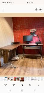 Mooi bureau hoekopstelling, Huis en Inrichting, Bureaus, Ophalen, Gebruikt, Bureau