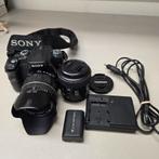 Sony DSLR-A100 N50, TAMRON A03 28-200mm, Sony 2.8/50, Gebruikt, Spiegelreflex, Ophalen of Verzenden, Sony