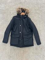 Mooie Woolrich winterjas, Blauw, Ophalen of Verzenden, Maat 46 (S) of kleiner, Gedragen