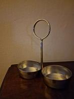 Vintage snack houder  schaal 2 ineen - Alessi, Huis en Inrichting, Keuken | Potten en Pannen, Ophalen of Verzenden
