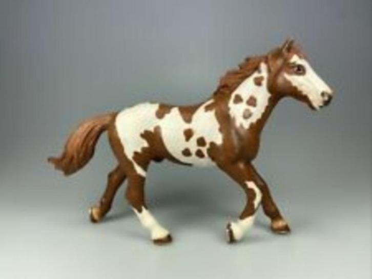 Schleich 13616 pinto, dierfiguur, Verzamelen, Dierenverzamelingen, Gebruikt, Beeldje of Figuurtje, Paard, Verzenden
