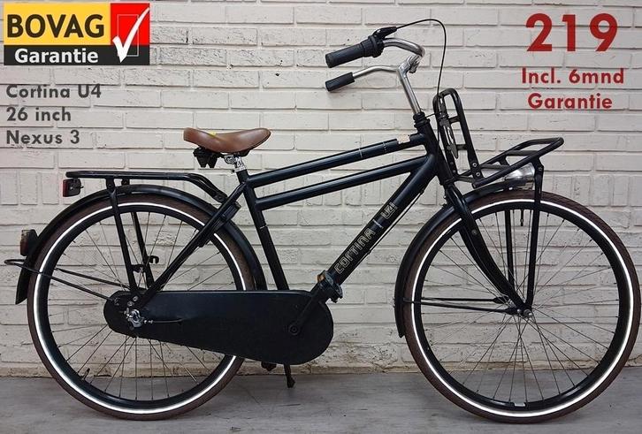 Supermooie CORTINA U4 Nex-3 26inch jongensfiets, Fietsen en Brommers, Fietsen | Jongens, Zo goed als nieuw, 26 inch of meer, Versnellingen