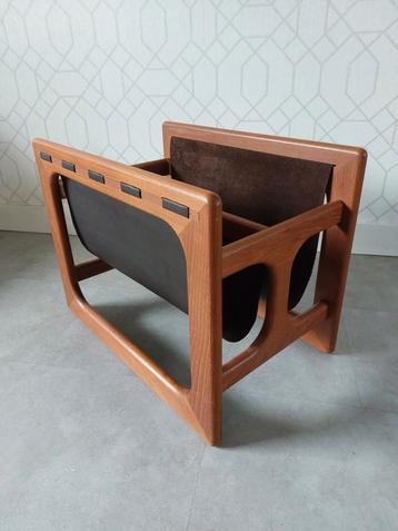 Vintage Deens design meubelstuk / lectuurmand, jaren 70  beschikbaar voor biedingen