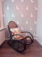 Vintage rotan / webbing schommelstoel, Ophalen