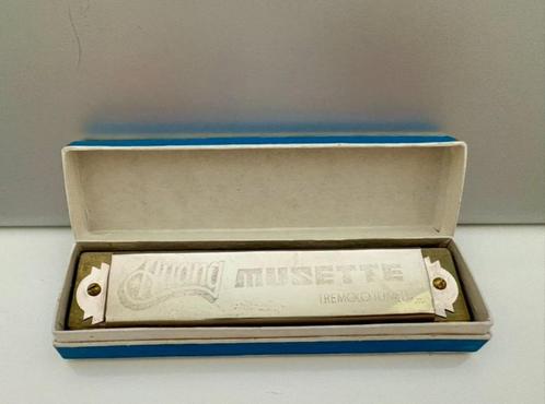 Huang Musette 16 mond harmonica, Muziek en Instrumenten, Blaasinstrumenten | Mondharmonica's, Zo goed als nieuw, Diatonisch, C-mondharmonica