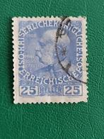 Oostenrijk 25 Heller 1908 - Keizer Franz Josef I, Ophalen of Verzenden, Gestempeld