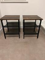 Vintage nachtkastjes, Huis en Inrichting, Slaapkamer | Nachtkastjes, Ophalen, Zo goed als nieuw, Minder dan 45 cm, Minder dan 55 cm