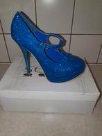 Kobaltblauwe Mary jane glitterpumps maat 37, Kleding | Dames, Schoenen, Verzenden, Nieuw, Zwart, Sneakers of Gympen