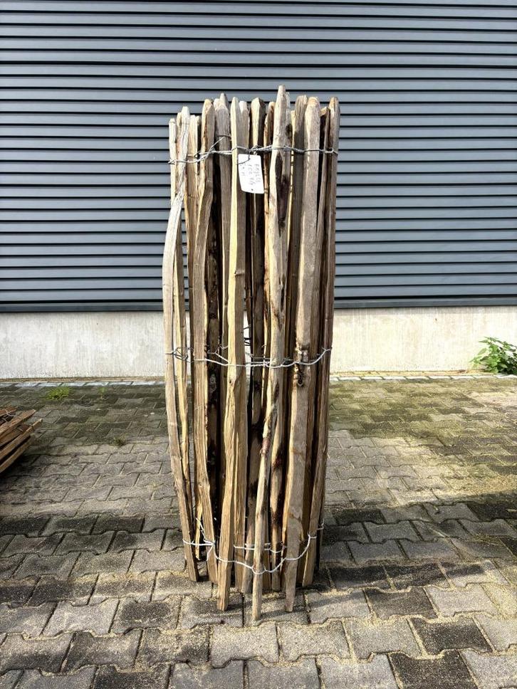 SCHAPENHEK ENGELS 150/8-9cm | Kastanjehout 5,2m, Tuin en Terras, Tuinhekken en Hekwerk, Tuinhek, Hout, Ophalen