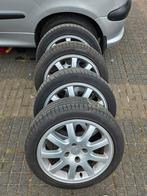 Peugoet GTI ouragan velgen met banden, 16 inch, Ophalen of Verzenden, Band(en), Zomerbanden
