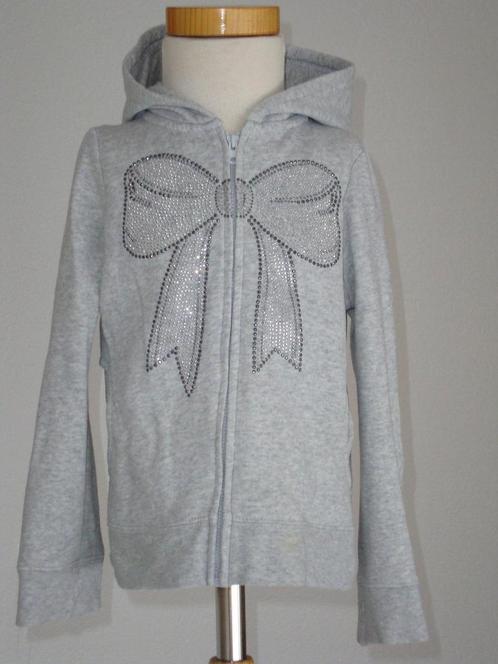 H&M grijs vest met blingbling 110-116, Kinderen en Baby's, Kinderkleding | Maat 110, Meisje, Trui of Vest, Verzenden