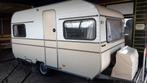 Te koop – gepimpte retro Avento Mezzano 385 - 4 persoons, Caravans en Kamperen, Standaardzit, Particulier, Luifel, 500 - 750 kg