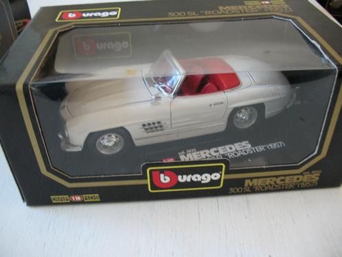 Bburago Mercedes Benz 300SL “ROADSTER”1957 Schaal 1:18, Hobby en Vrije tijd, Modelauto's | Overige schalen, Nieuw, Auto, Ophalen of Verzenden