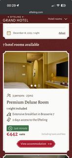 Efteling Verblijf Oud en Nieuw, Tickets en Kaartjes, Drie personen of meer, Arrangement