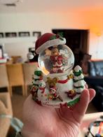 Mickey mouse kerst snowglobe, Ophalen, Mickey Mouse, Zo goed als nieuw, Beeldje of Figuurtje