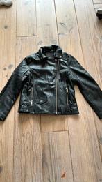 Jas zwart leren maat 146-152, Motoren, Kleding | Motorkleding, Jas | leer, Zara, Tweedehands, Kinderen