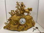 Franse antieke vergulde bronzen pendule, Antiek en Kunst, Antiek | Klokken, Ophalen