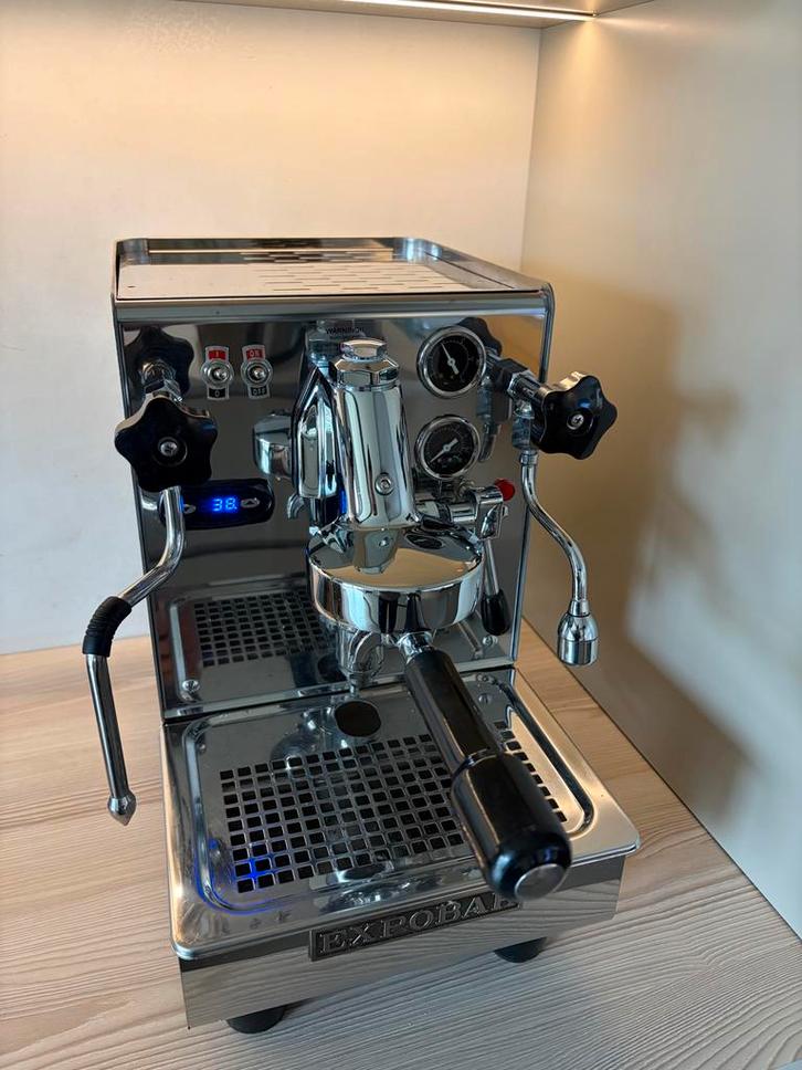 Expobar Brewtus IV Dual Boiler Espresso Machine, Witgoed en Apparatuur, Koffiezetapparaten, Gebruikt, Gemalen koffie, Espresso apparaat