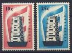 Nederland NVPH nr 681/2 ongebruikt Europazegels 1956, Verzenden, Na 1940, Postfris