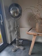 Stoere industriële scheepslamp zoeklicht vloerlamp, Antiek en Kunst, Ophalen
