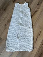 HEMA zomer baby slaapzak mt 86/104 mouwloos - wit met tekst, Ophalen of Verzenden, Gebruikt, 85 tot 100 cm, Slaapzak