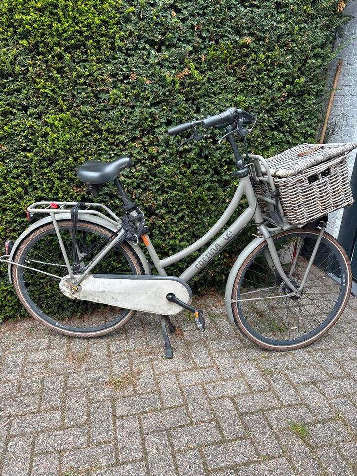Cortina U4 Opknapper - Mist Spaken, Fietsen en Brommers, Fietsen | Dames | Damesfietsen, Gebruikt, Overige merken, (Extra) lage instap