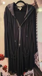 Joseph Ribkoff Lang Vest met Capuchon - Maat 44, Zwart, Maat 42/44 (L), Joseph Ribkoff, Ophalen of Verzenden