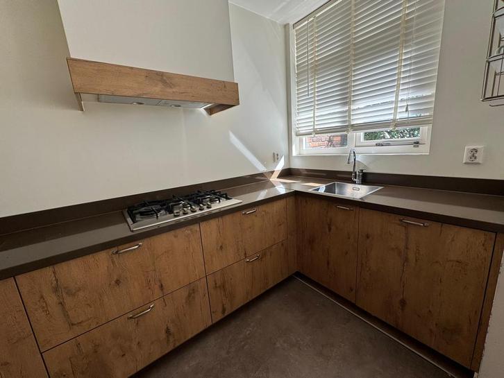 Nette Complete Hoekkeuken + Apparatuur + GEDEMONTEERD, Huis en Inrichting, Keuken | Complete keukens, Hoekkeuken, Overige kleuren