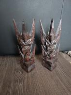 Houten Toraja,  Garuda Beelden Set, Antiek en Kunst, Ophalen of Verzenden