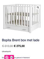 Box Bopita Brent wit met lade, Kinderen en Baby's, Boxen, Gebruikt, Lade, Ophalen
