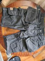 Blåkläder, Korte Werkbroek, Short Denim Stretch, Maat C54, Kleding | Heren, Maat 52/54 (L), Blaklader, Zwart, Nieuw