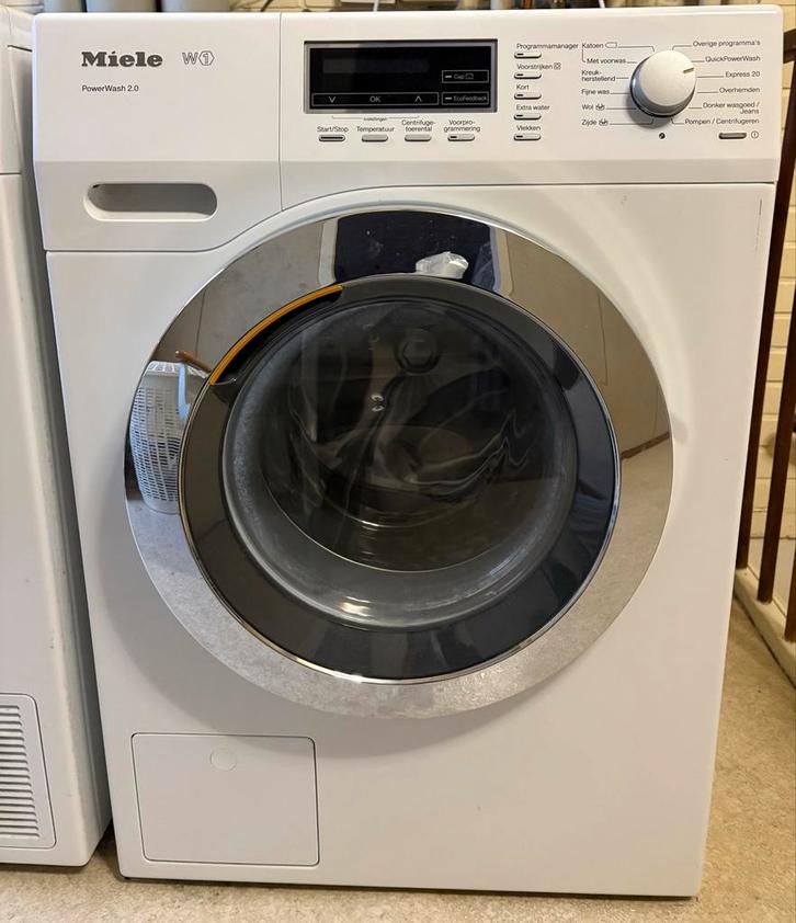Miele W1 PowerWash 2.0 Wasmachine 1600tpm nieuwstaat, Witgoed en Apparatuur, Wasmachines, Zo goed als nieuw, Voorlader, 6 tot 8 kg