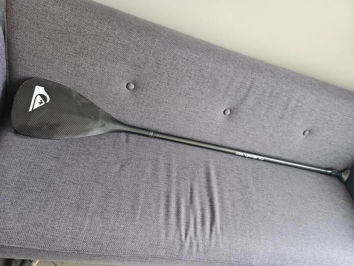 Full Carbon SUP A-merk Peddel - Verstelbaar Quicksilver, Watersport en Boten, Suppen, Zo goed als nieuw, SUP-peddels, Ophalen