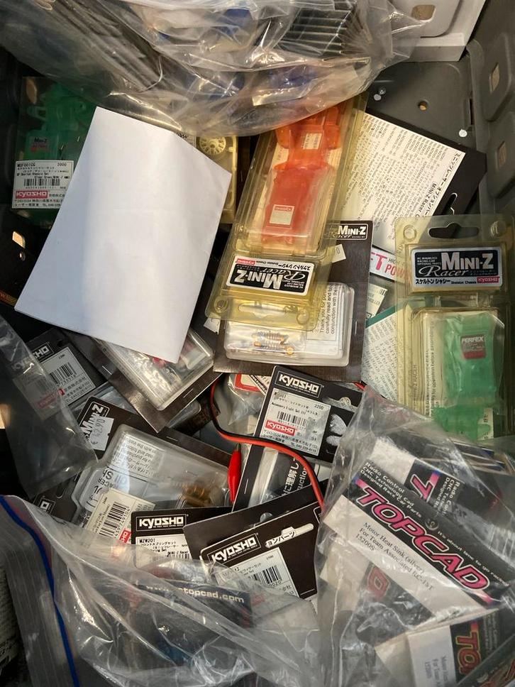 Kyosho Mini-Z Upgrade Onderdelen - Veel!, Hobby en Vrije tijd, Modelbouw | Auto's en Voertuigen, Gebruikt, Auto, 1:32 tot 1:50
