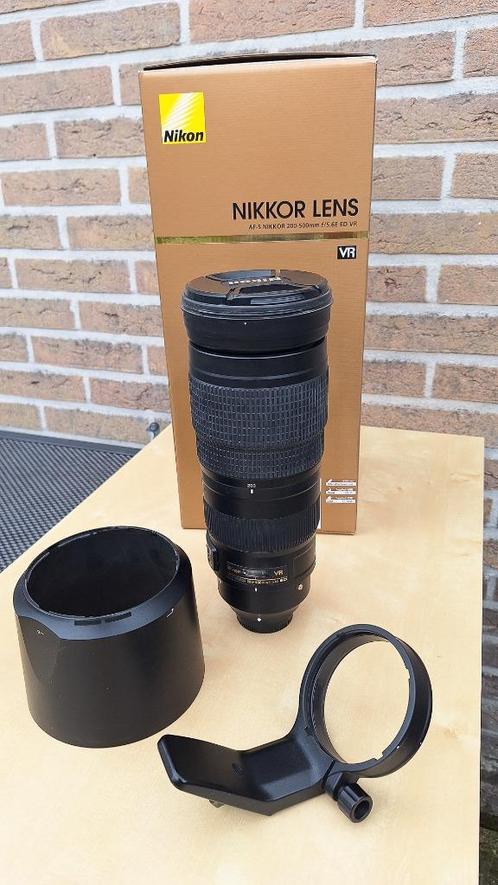 NIKON 200-500MM  AFS  5.6 E ED  VR (GERESERVEERD), Audio, Tv en Foto, Fotografie | Lenzen en Objectieven, Zo goed als nieuw, Telelens