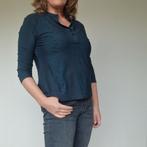 Studio Anneloes blouse. Maat M. Petrol/travelstof., Maat 38/40 (M), Studio Anneloes, Blauw, Nijmegen