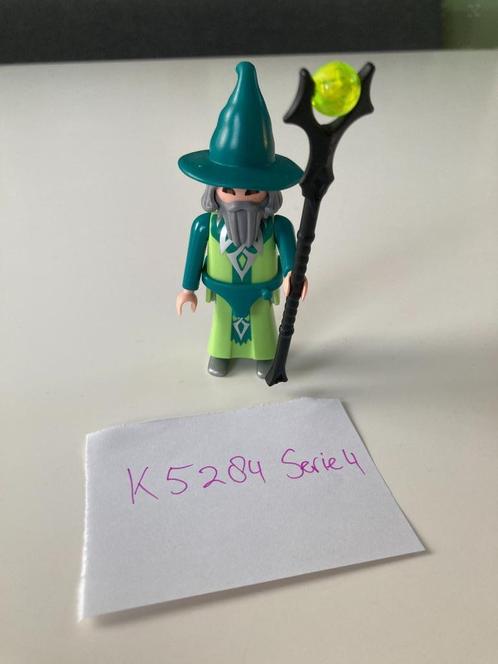Playmobil K5284 serie 4 Groene Tovenaar, Kinderen en Baby's, Speelgoed | Playmobil, Gebruikt, Complete set, Ophalen of Verzenden