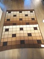 Vintage Dralon Deken - retrodesign Ruitpatroon, Ophalen of Verzenden, Zo goed als nieuw