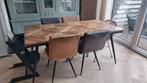 Woood Rhombic Eettafel 180x90x80, Huis en Inrichting, Tafels | Eettafels, Ophalen, 50 tot 100 cm, Zo goed als nieuw, 150 tot 200 cm