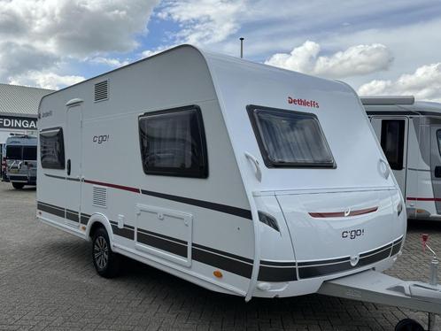 Dethleffs C'Go 475 FR TERREIN OUTLET !!, Caravans en Kamperen, Caravans, Bedrijf, tot en met 4, Rondzit, Dethleffs, Frans bed