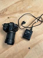 Nikon D7100 DSLR + 18-105mm VR lens + oplader en SD-kaart, Ophalen, Spiegelreflex, Zo goed als nieuw, Nikon