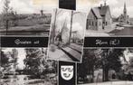 horn meerluik  kerk molen park, Verzamelen, Ansichtkaarten | Nederland, Ophalen of Verzenden, Voor 1920, Noord-Brabant