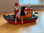 Playmobil stoomboot van Sint en Piet - 5206, Kinderen en Baby's, Speelgoed | Playmobil, Ophalen of Verzenden, Zo goed als nieuw